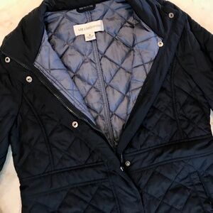 Liz Claiborne Puffy Navy Blue Jacket size Medium